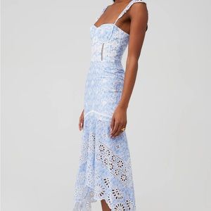 IRMA EYELET MAXI DRESS